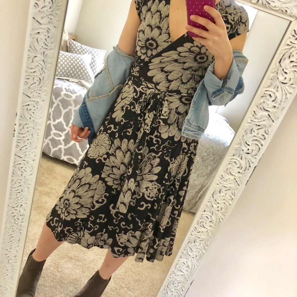 LUCKY BRAND wrap dress